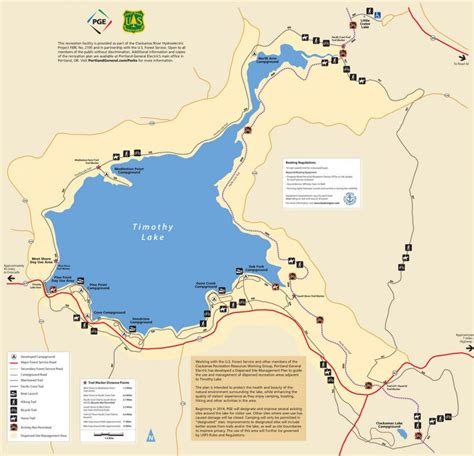 Timothy Lake, Oregon - Camping Recreation Guide Mt. Hood