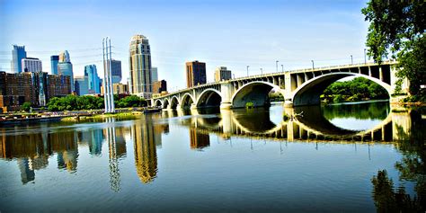 Minneapolis Bridge Photograph by Laurianna Murray