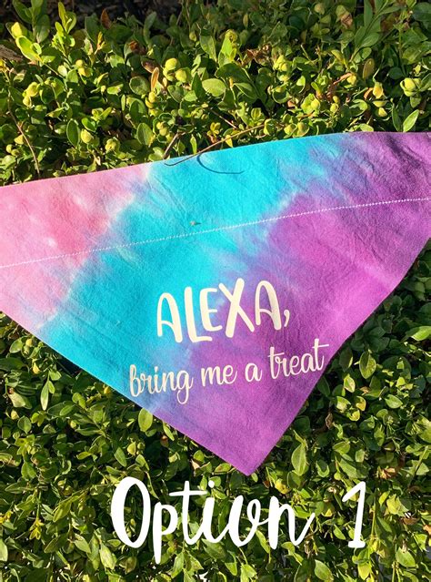 Sayings Bandanas Funny Dog Bandanas Dog Neckwear Tye Dye | Etsy