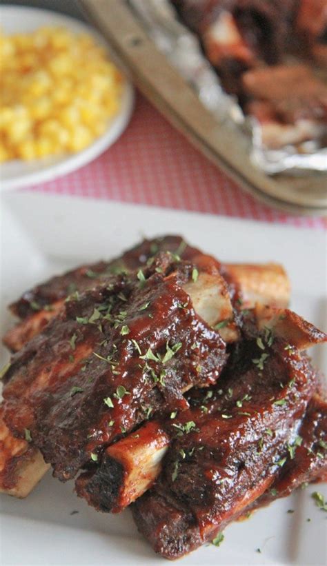 BEST Easy Oven Baked Beef Ribs Recipe