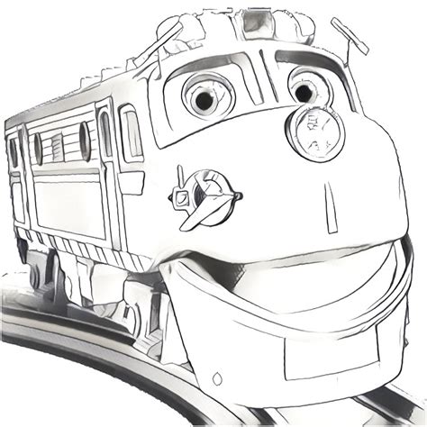 Coloring page Chuggington : Wilson 2