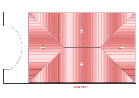 Sample Roof Plan Trusses | PDF