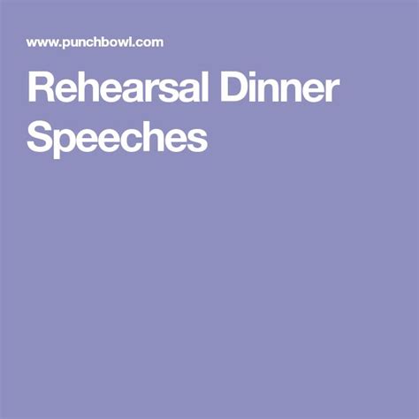 Rehearsal Dinner Speeches | Rehearsal dinner speech, Rehearsal dinners ...