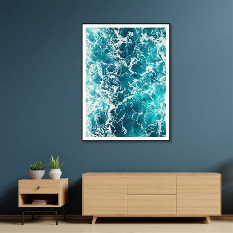 Wall Art - Blue Ocean - Canvas Prints-Poster Prints - Art Prints ...