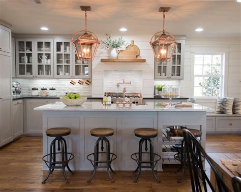 Seven Farmhouse Kitchen Designs ~ Hallstrom Home