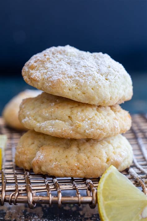 Easy Lemon Drop Cookies Recipe - An Italian in my Kitchen