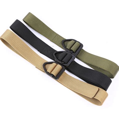 Tactical Belt Men's Military Belts Army Thicken Canvas Tactical ...