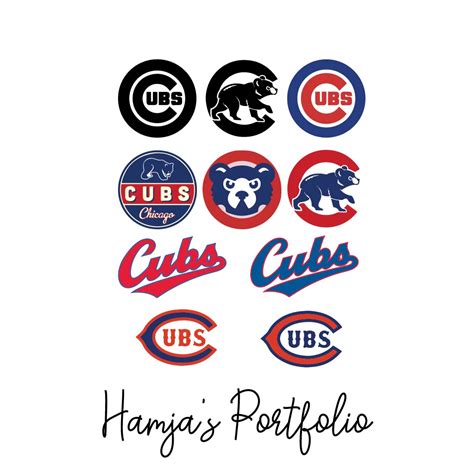 Chicago Cubs Logo Vector Set - MasterBundles