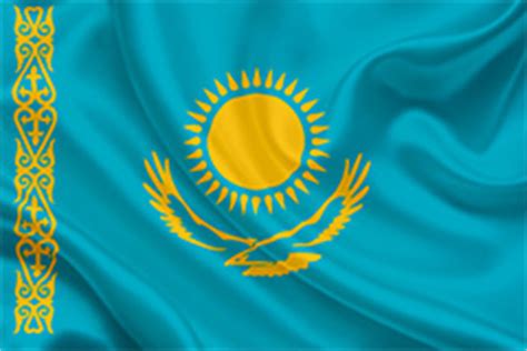 National flag of Kazakhstan