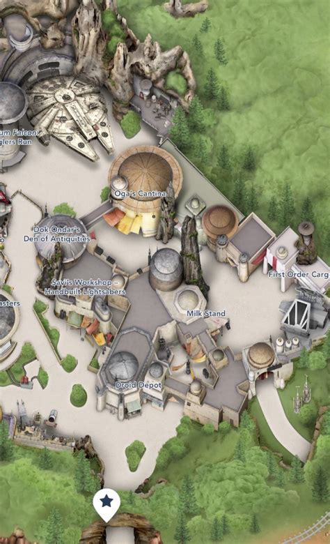 Disneyland Releases New Theme Park Guide Map for Star Wars: Galaxy’s Edge