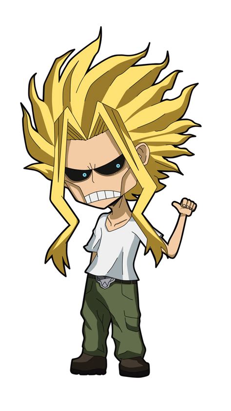 All Might True Form Chibi by Oshawat19 on DeviantArt