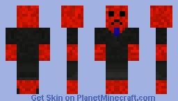 red creeper dude Minecraft Skin