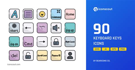 Keyboard Keys Icon Pack - 90 Free Download User Interface Icons | IconScout