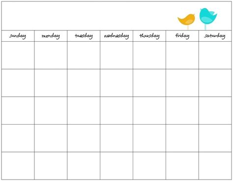 Free Printable 7 Day Weekly Calendar | Month Calendar Printable