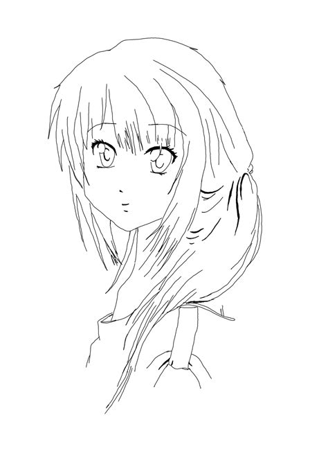 Anime Outline by SpeechOnPaper on DeviantArt