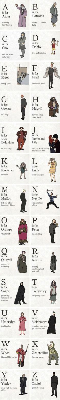 The Harry Potter alphabet---- WAS FREDS REALLY NECESSARY!?