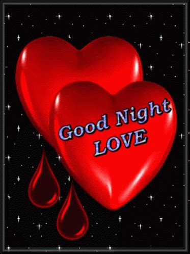 Good Night Love GIF - Good Night Love Heart - Discover & Share GIFs