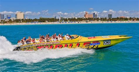 Thriller Miami Speedboat Tour | Miami On The Water