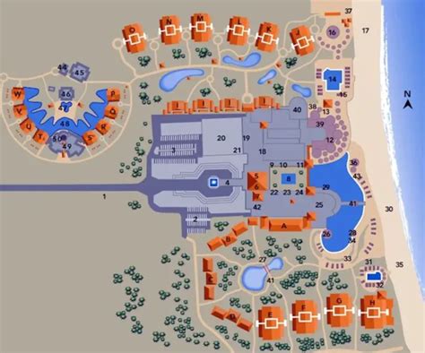 Paradisus Palma Real resort map - Guide To DR