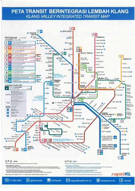 Malaysia Lrt Station Map