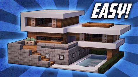 Small Easy Modern House Minecraft Tutorial Rizzial Pinoy House Designs ...