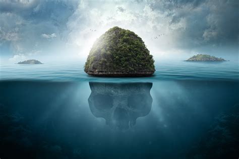 Skull island photo, Island, Skull, Tropical HD wallpaper | Wallpaper Flare