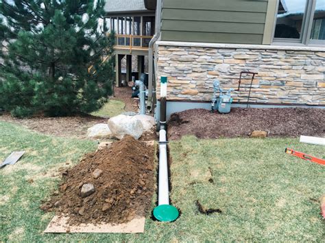 UnderGround Downspout Diverter - Extension Keeps Roof Water Away From ...