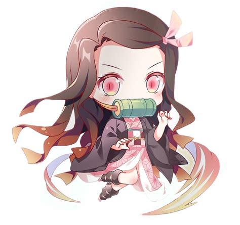 Nezuko Chibi Drawings - 100 Beautiful Chibi Nezuko Pictures