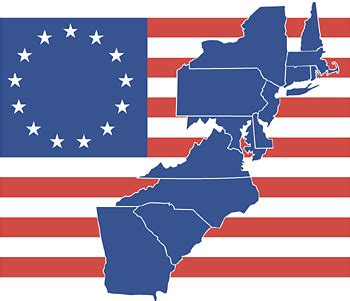 13 Colonies Flag Clipart