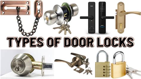 Security Door Lock Types