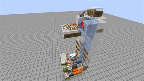 Minecart Two-Way Water Elevator - Redstone Creations - Redstone ...