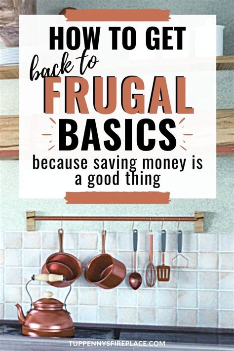 Basic Frugality: How To Reset Your Frugal Life - Tuppennys Fireplace ...