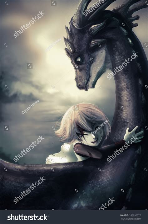 Woman Hugging Dragon: Over 13 Royalty-Free Licensable Stock ...