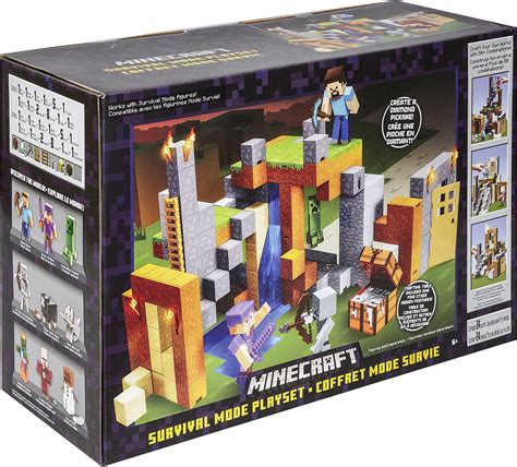 Best Buy: Mattel Minecraft Survival Mode Playset Multicolor DNM76