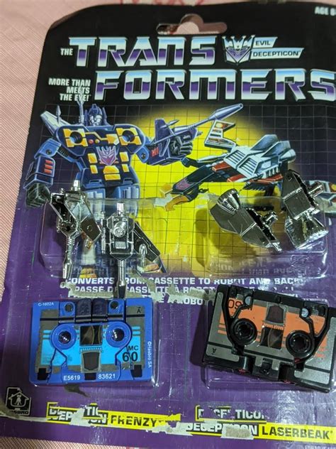 Transformers G1 reissue Soundwave Cassette Set, Hobbies & Toys, Toys ...