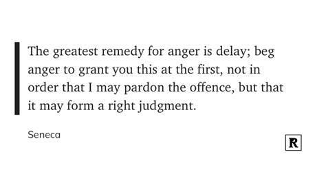 Weekly Quote: Seneca on Delaying Your Anger — 24 Letters