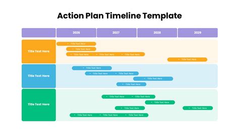 Action Plan Timeline PowerPoint Template - SlideBazaar