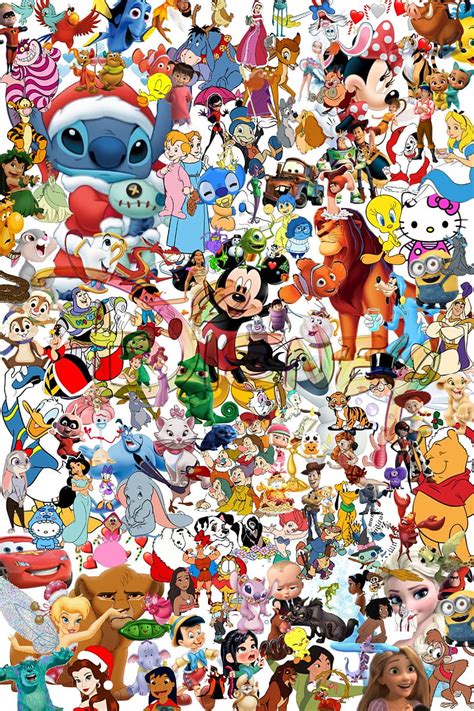 Painting Cartoon Characters On Wallpaper - Infoupdate.org