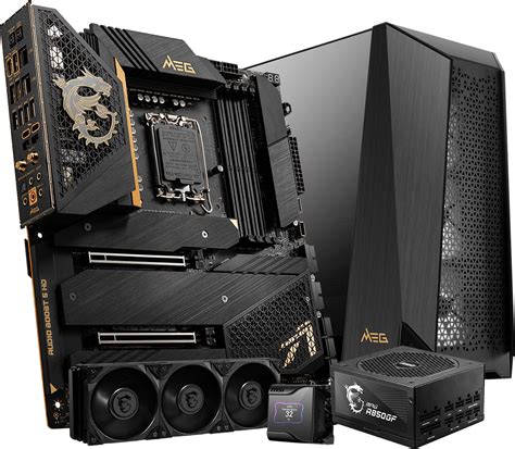 MSI MEG Z690 ACE Intel Socket DDR5 1700 Motherboard 24K GOLD (OPEN BOX ...