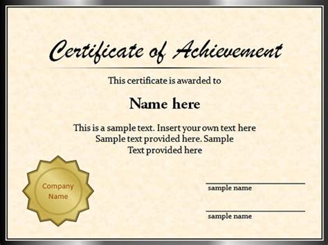 Graduation Certificate Wording Samples | Master Template