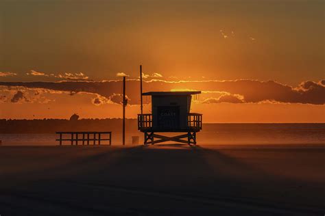 Venice Beach Sunset Photograph by Zachary Adams - Fine Art America