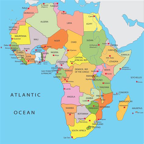 West African Countries And Their Capitals