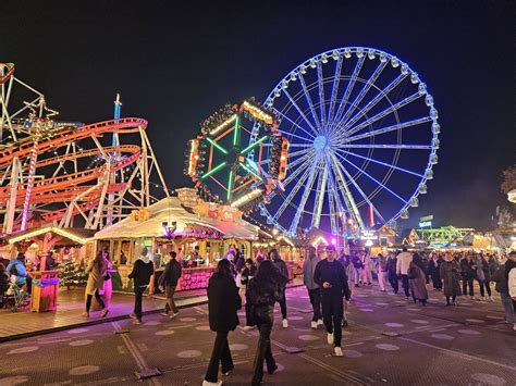 Rides at Winter Wonderland at Hyde Park London 2024