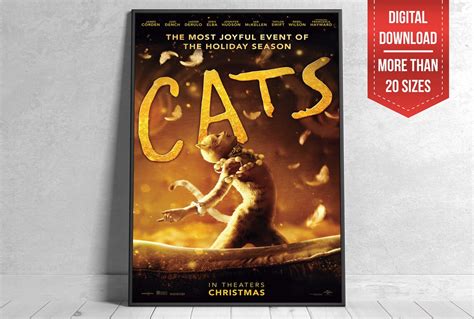 Cats Musical Poster Cats Poster Musical Poster Broadway | Etsy