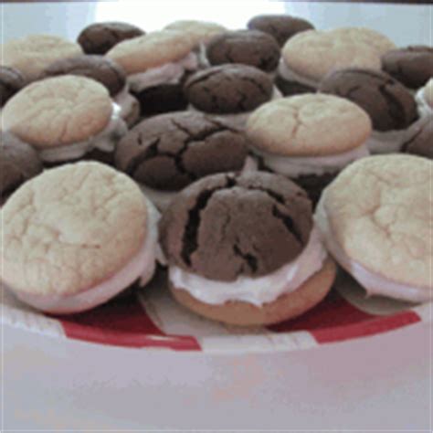 Chocolate Vanilla Sandwich Cookies | Vovo's Recipes