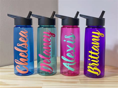 Custom Water Bottles Personalized Water Bottles - Etsy