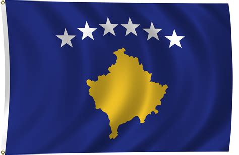 Flag of Kosovo, 2011 | ClipPix ETC: Educational Photos for Students and ...