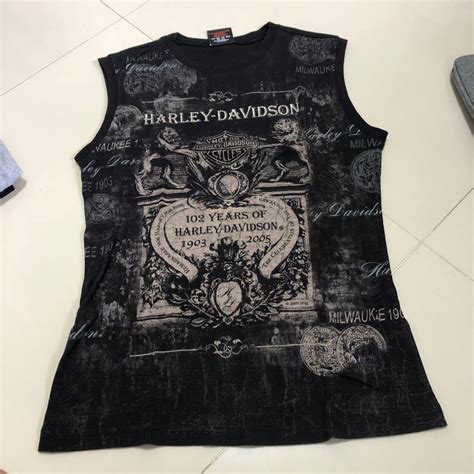 harley davidson shirts, Women's Fashion, Tops, Shirts on Carousell