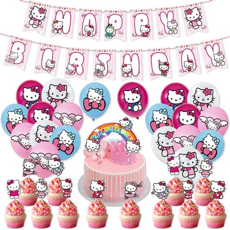 Hello Kitty Birthday Cupcake Cake