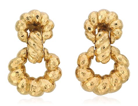 DAVID WEBB GOLD EARRINGS, | Christie’s